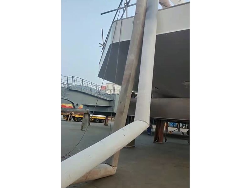 單縣百通塑料有限公司塑料薄膜通風(fēng)管透明船廠